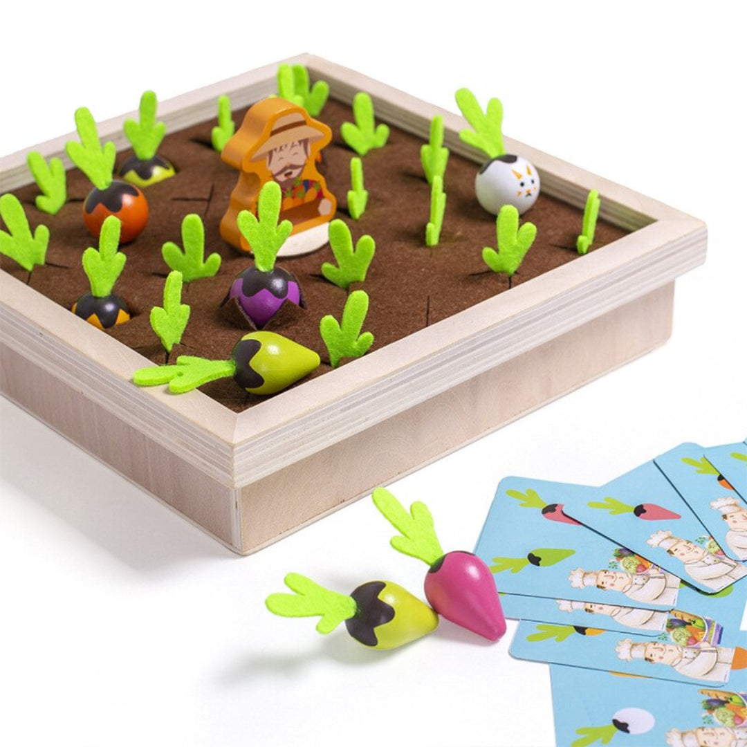 GrowGarden – zestaw do zabawy z warzywami Montessori