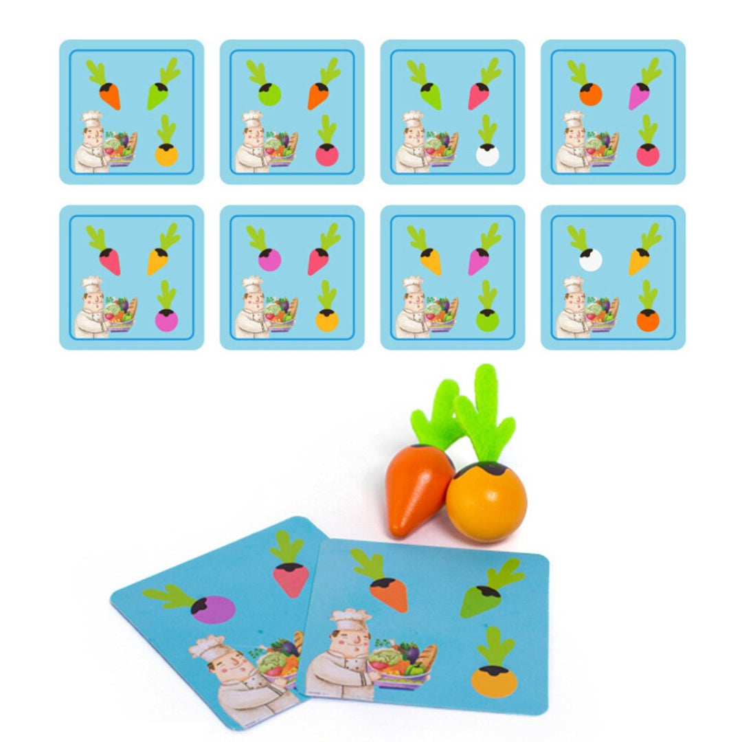 GrowGarden – zestaw do zabawy z warzywami Montessori