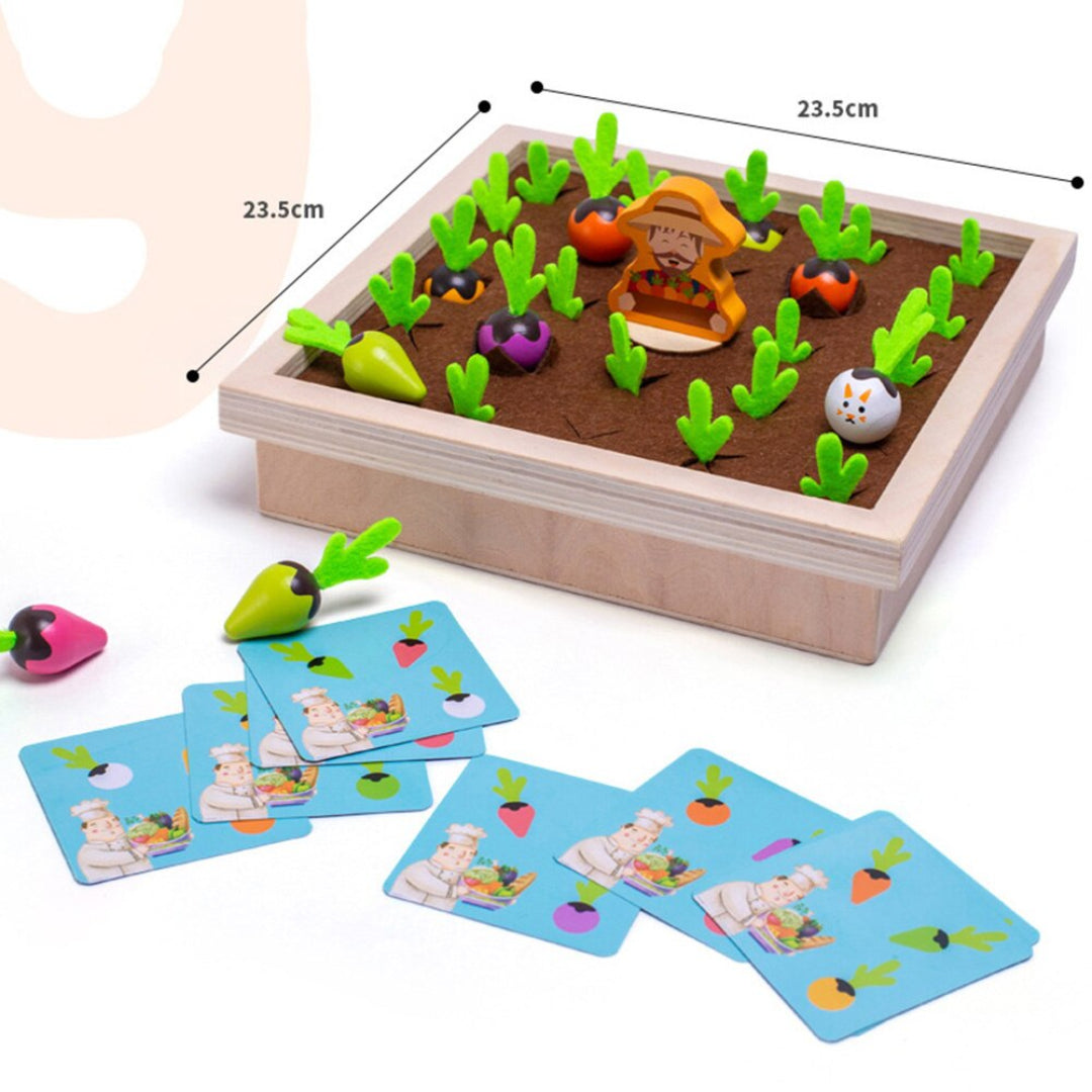 GrowGarden – zestaw do zabawy z warzywami Montessori