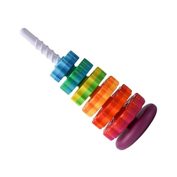 ColorSpin – kolorowa wieża do układania w stosy dla dzieci