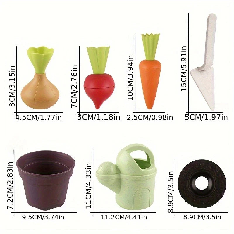 Zestaw zabawek ekologicznych Green Sprouts dla dzieci w wieku 2+ lat – OlderKidFun