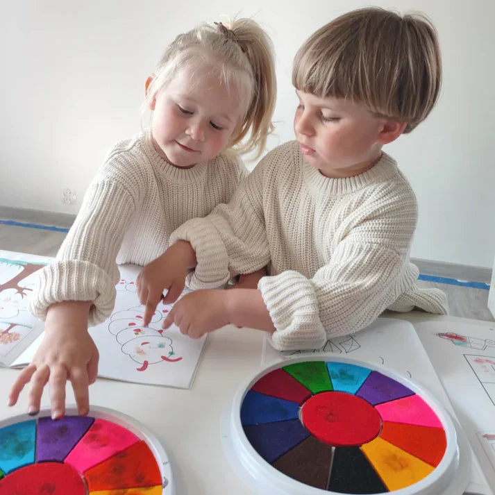 LittleArtist – Książka do malowania palcami