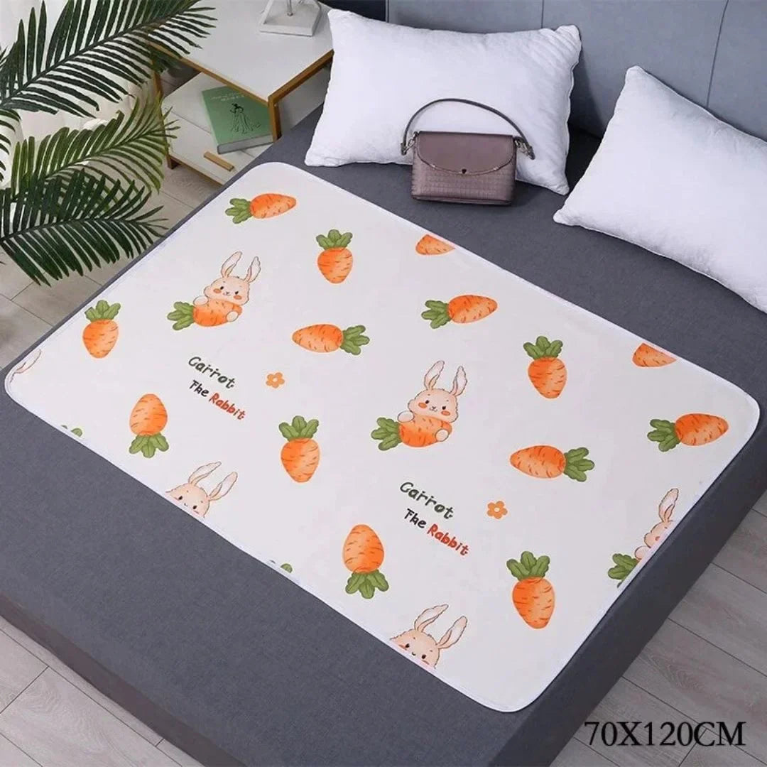 SnugglyNest™ – wodoodporna mata do przewijania dla dzieci w wieku 0+ – utrzymuje łóżko w suchości
