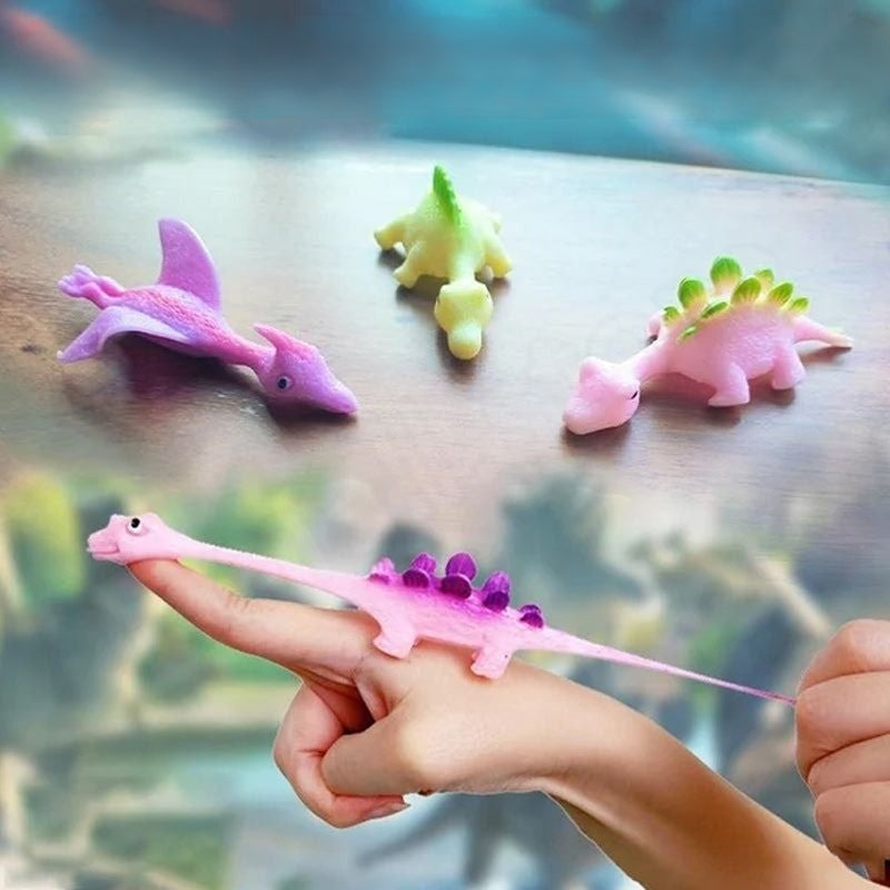 DinoLaunch – Zrównoważone figurki dinozaurów