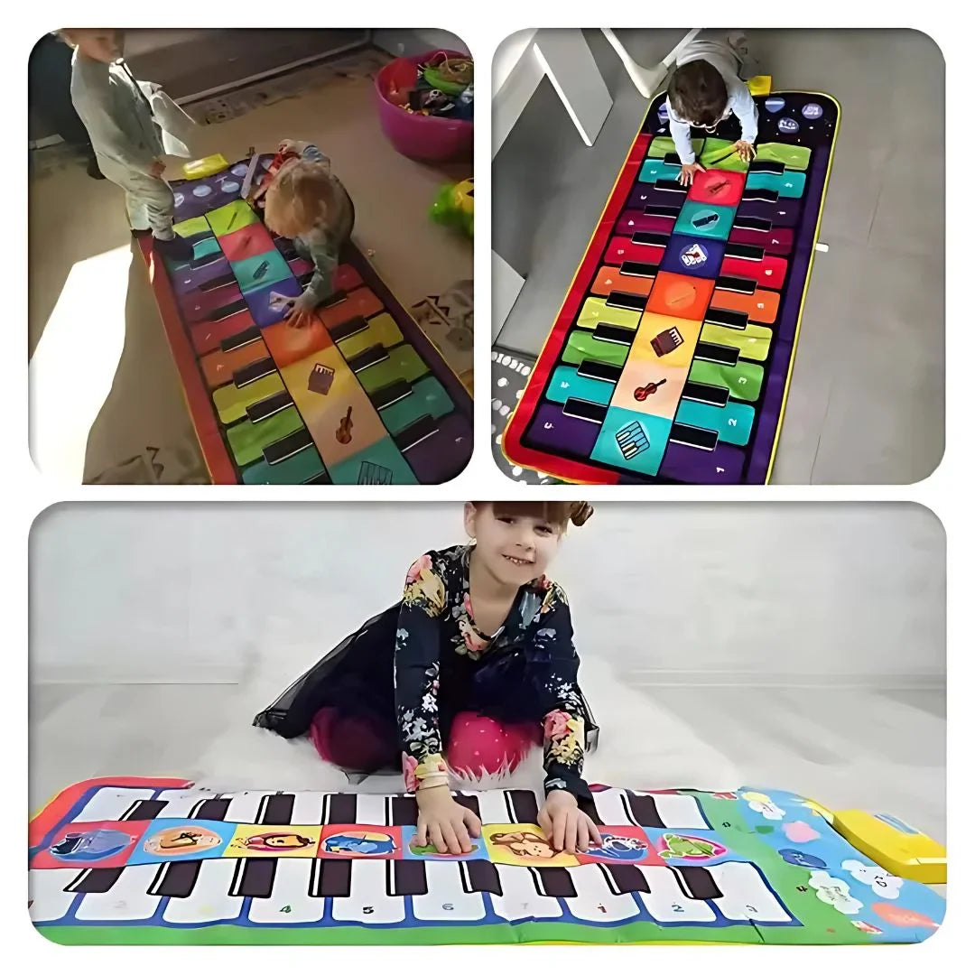 TuneTrail – Muzyczna mata do gry na pianinie dla dzieci w wieku od 2 lat | Aktywna zabawa muzyczna i koordynacja