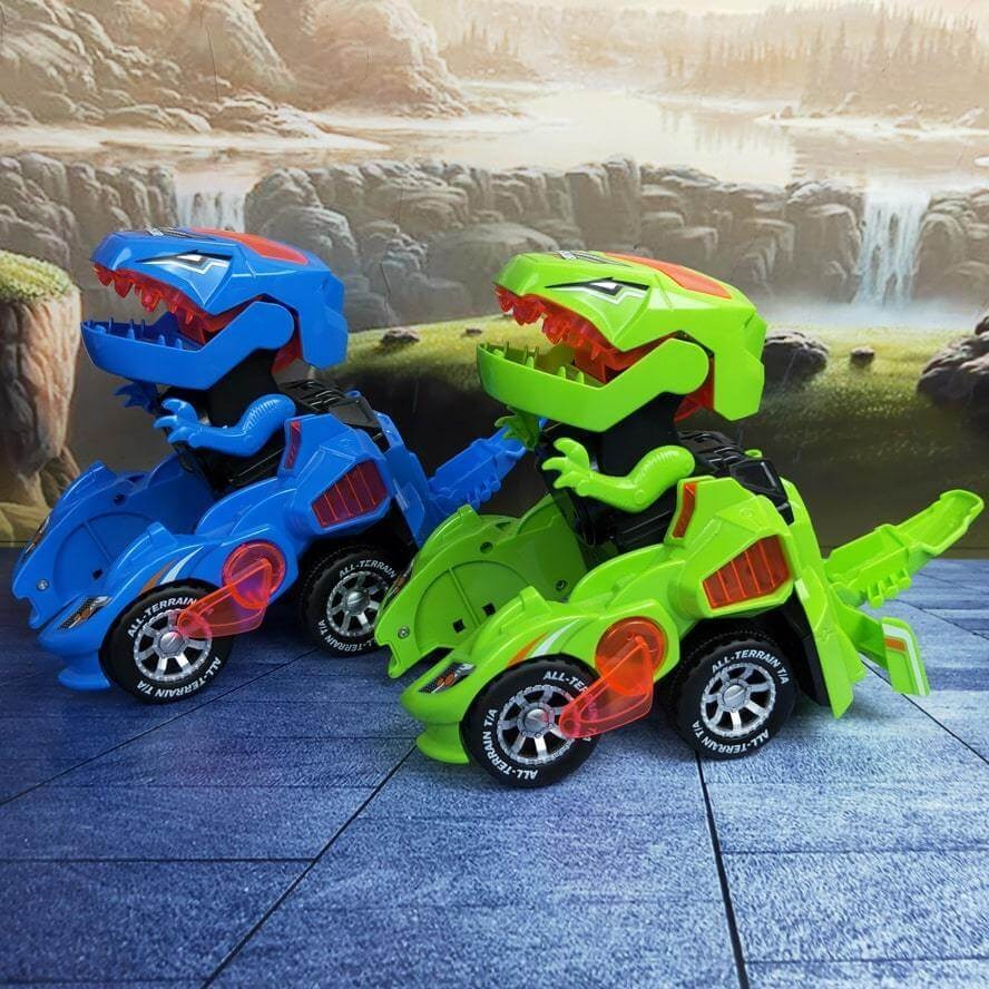 DinoBot – transformuje się z samochodu w dinozaura