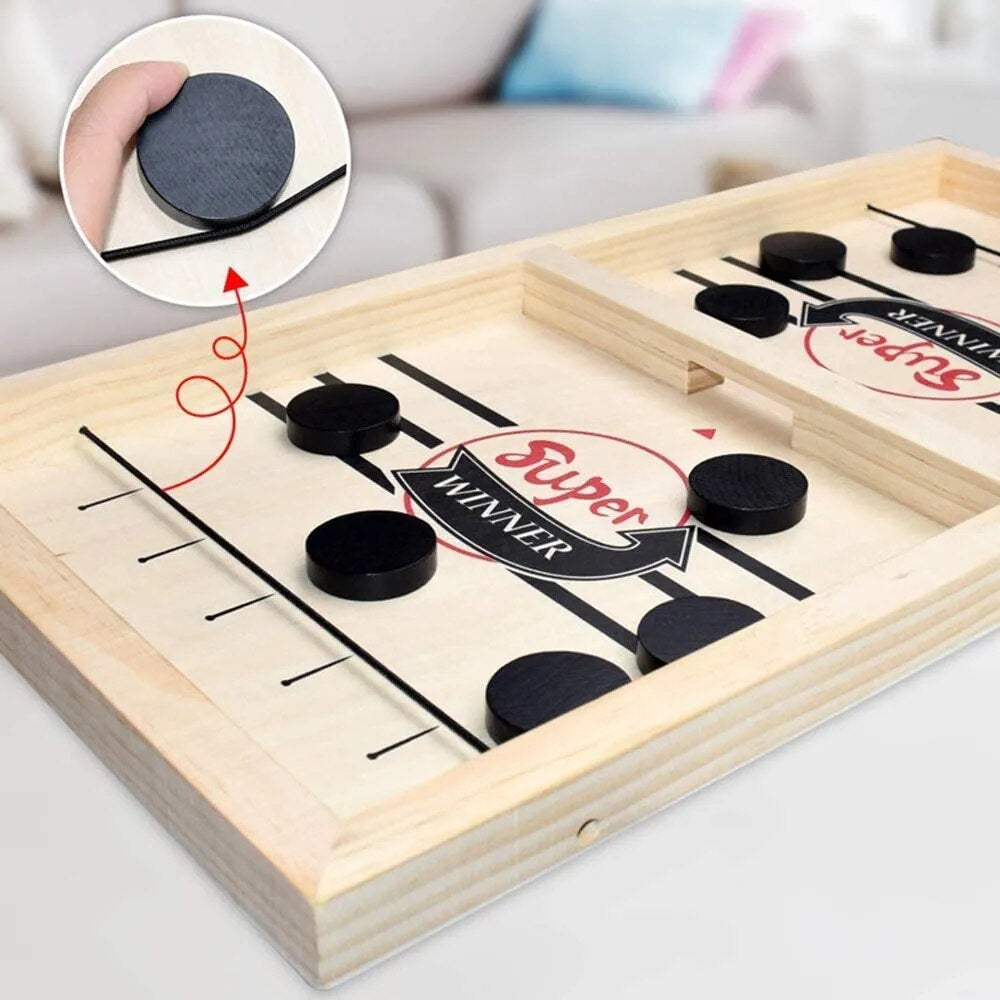 SlingShot Pro - Drewniana gra w hokeja