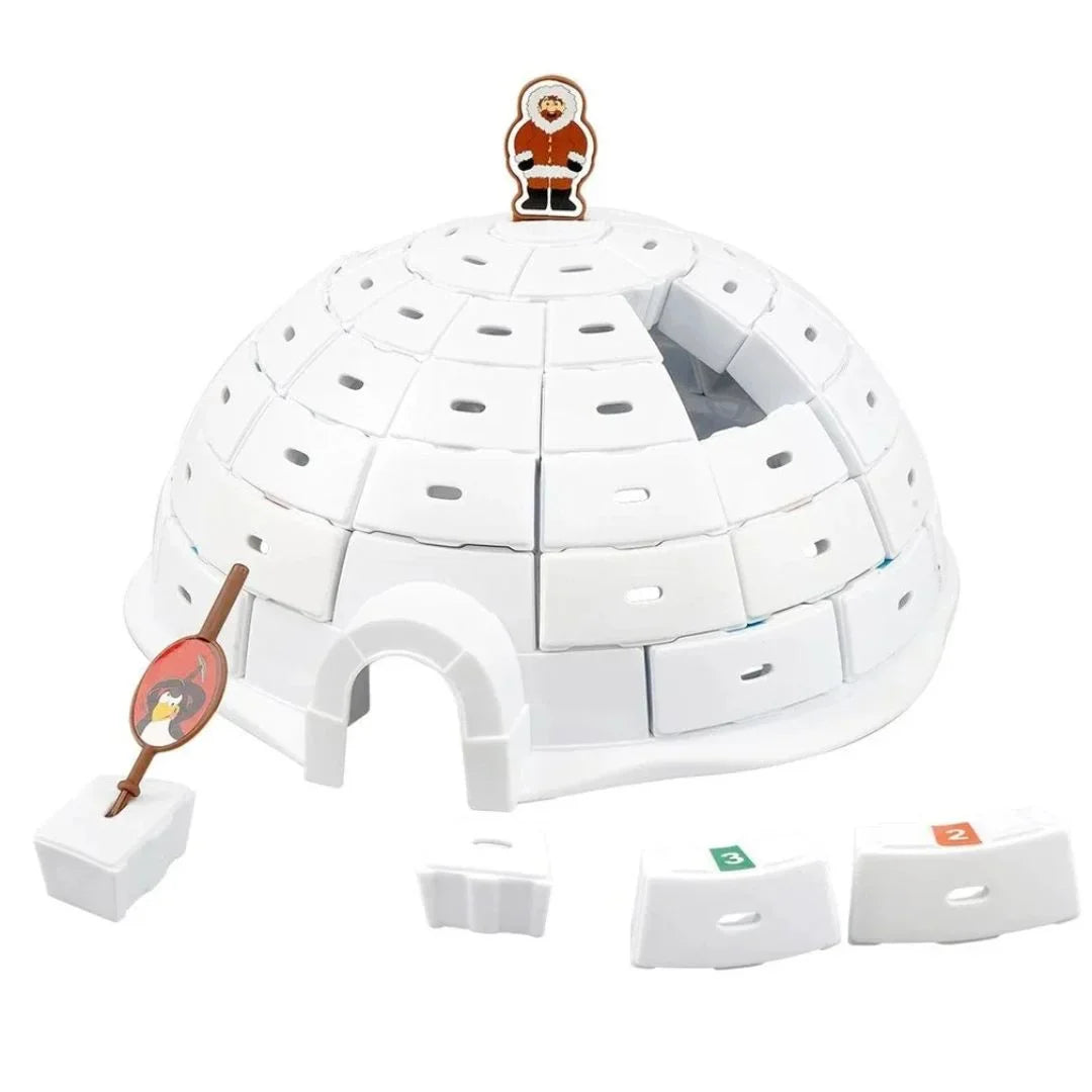 Glacy – układanie klocków w igloo dla dzieci w wieku 4+