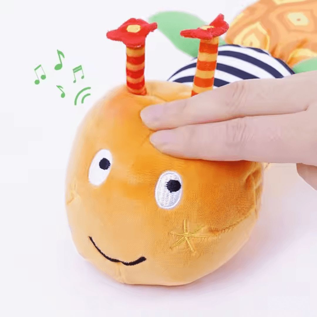 PlayfulPals– muzyczna pluszowa grzechotka dla dzieci w wieku 0+ – stymuluje rozwój sensoryczny