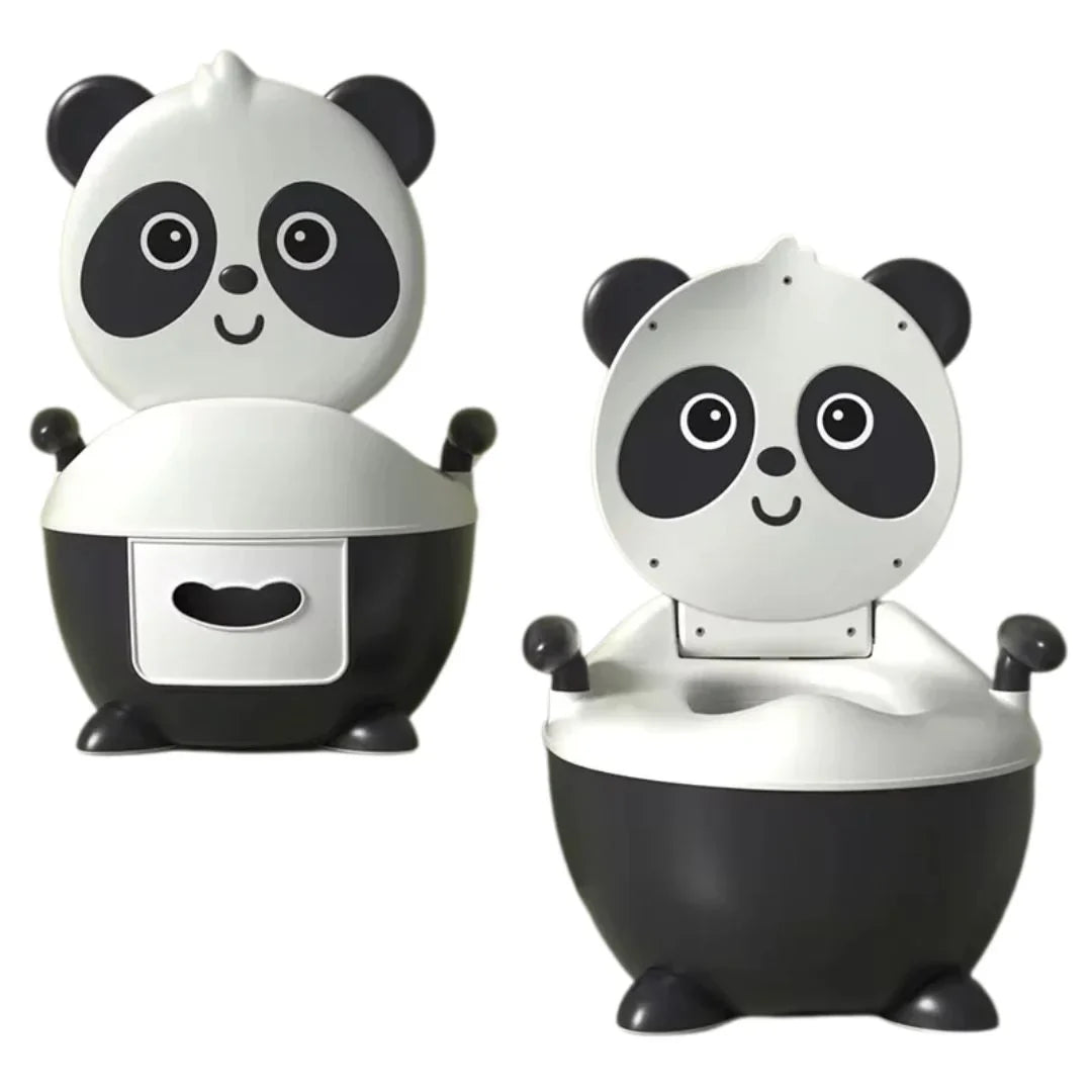 PandaLoo | Uroczy nocnik dla malucha z miękkim siedziskiem z PVC