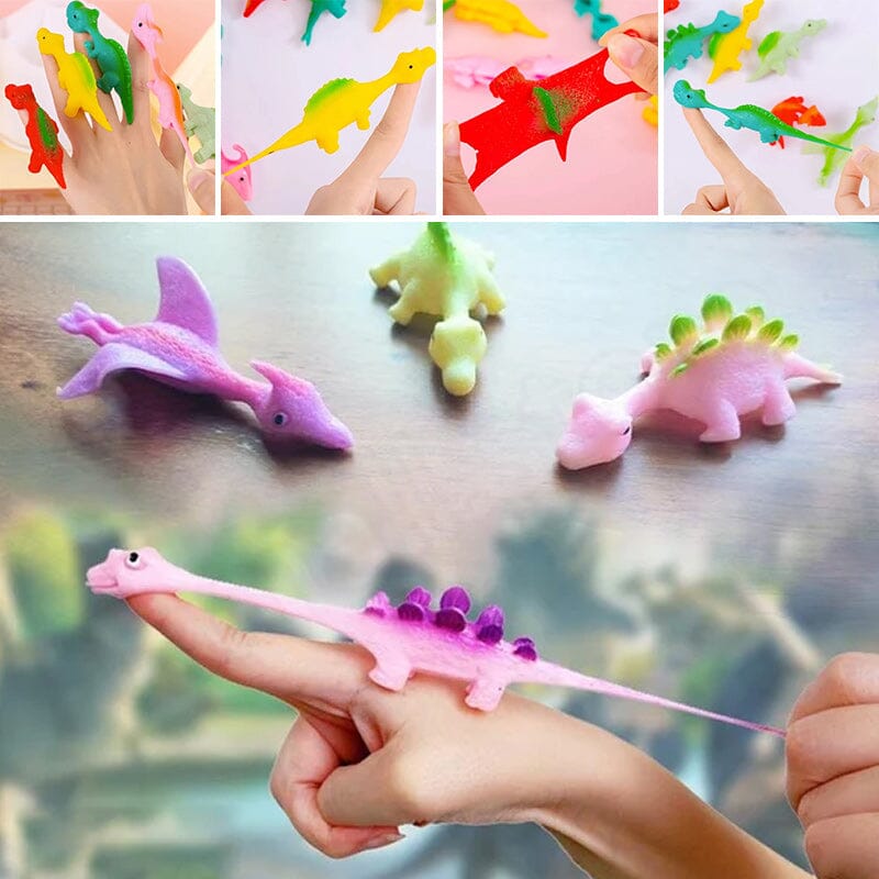 DinoLaunch – Zrównoważone figurki dinozaurów