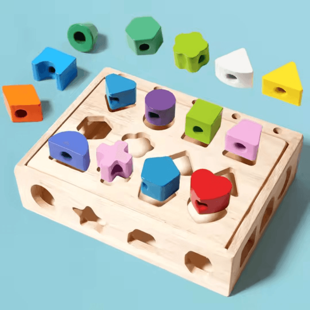 BrightNest – Montessori Puzzelset Voor Kinderen Vanaf 3 Jaar – Verbetert Creativiteit En Vaardigheden