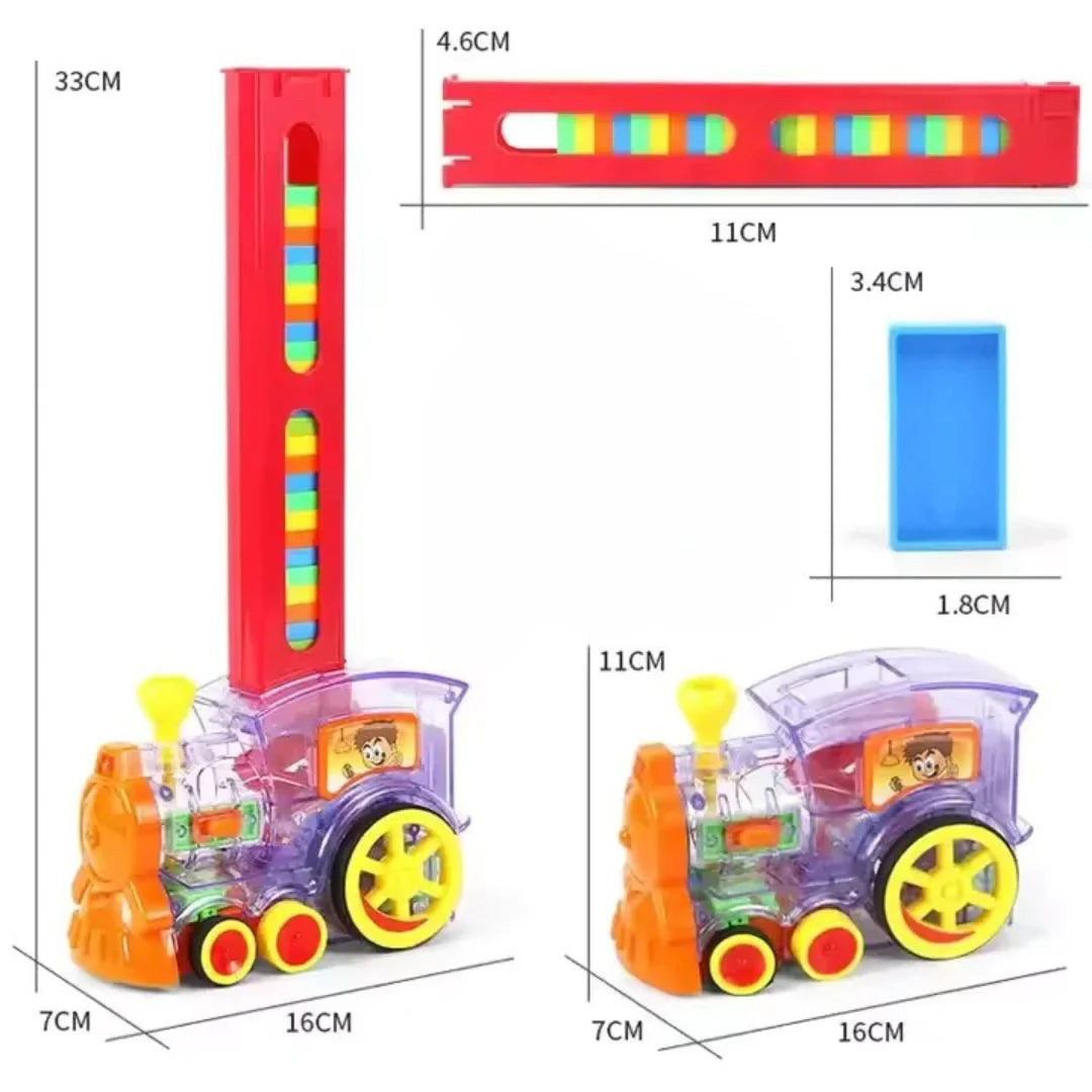 Easy Domino– Automatyczny pociąg domino dla dzieci, który nie wywołuje frustracji