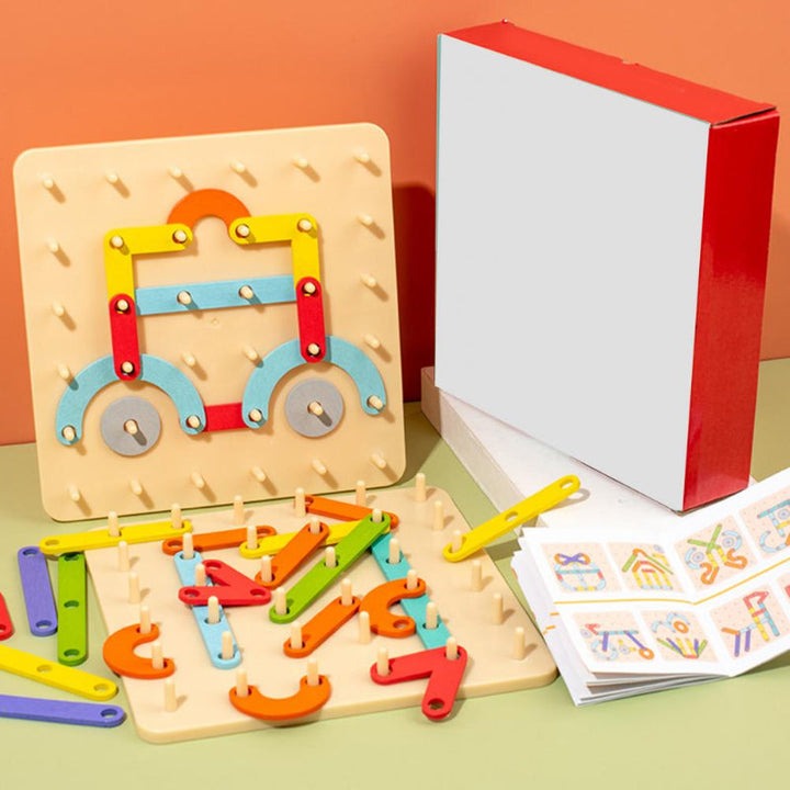 Puzzle Board - plansza do gry w puzzle Montessori