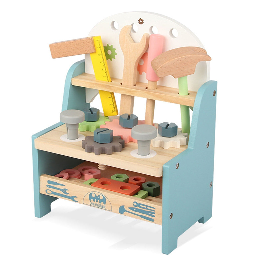 ToolTops – Drewniany stół warsztatowy dla dzieci – Budowanie i zabawa – Wiek 6+