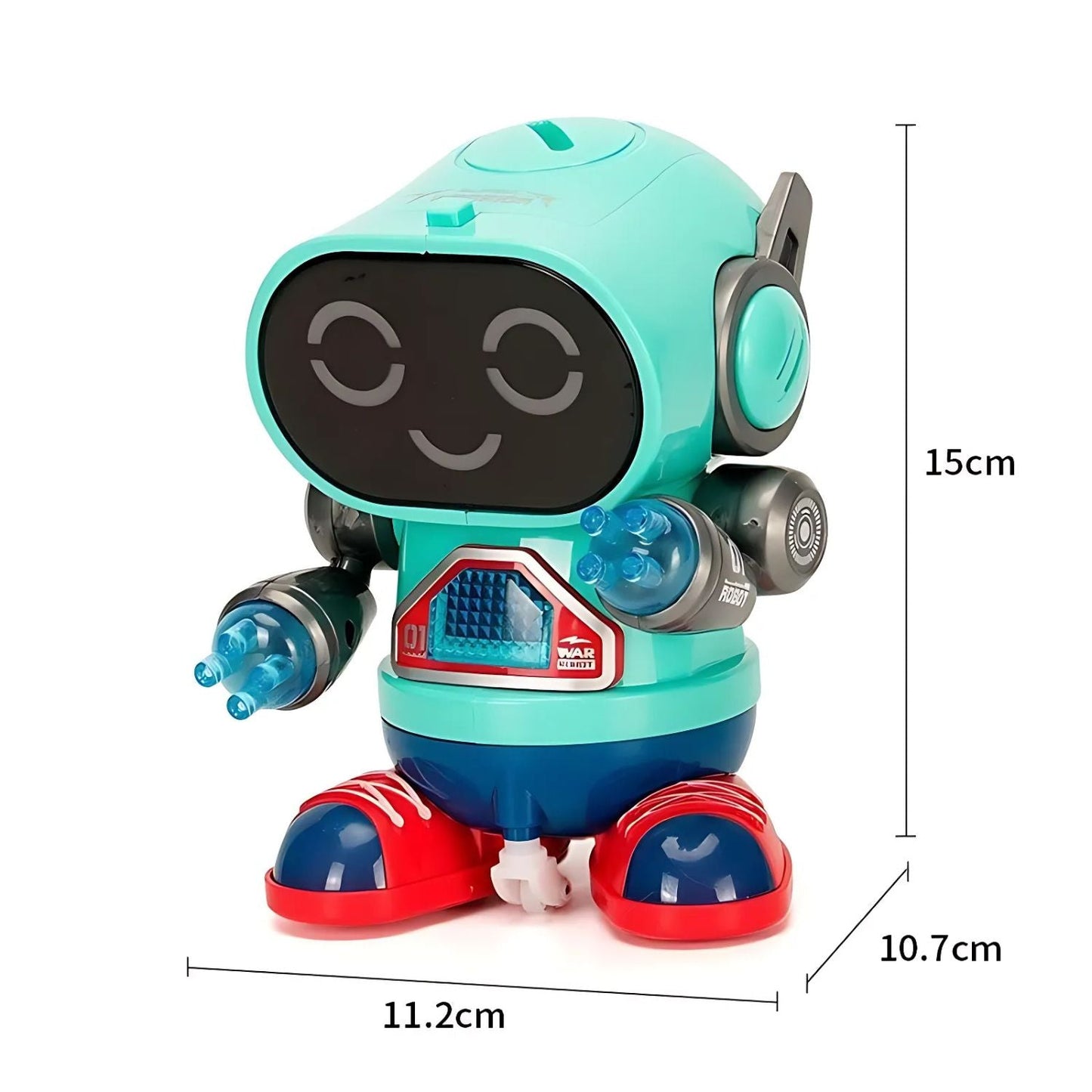 BoogieBot – tańczący robot dla dzieci w wieku 3+ lat – stymuluje ruch, rytm i interaktywną zabawę