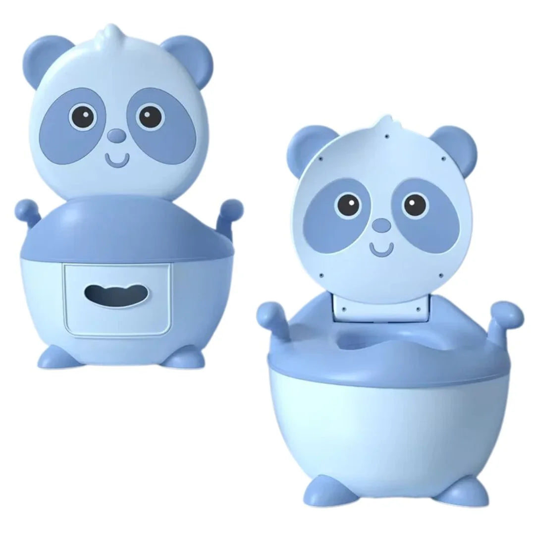 PandaLoo | Uroczy nocnik dla malucha z miękkim siedziskiem z PVC