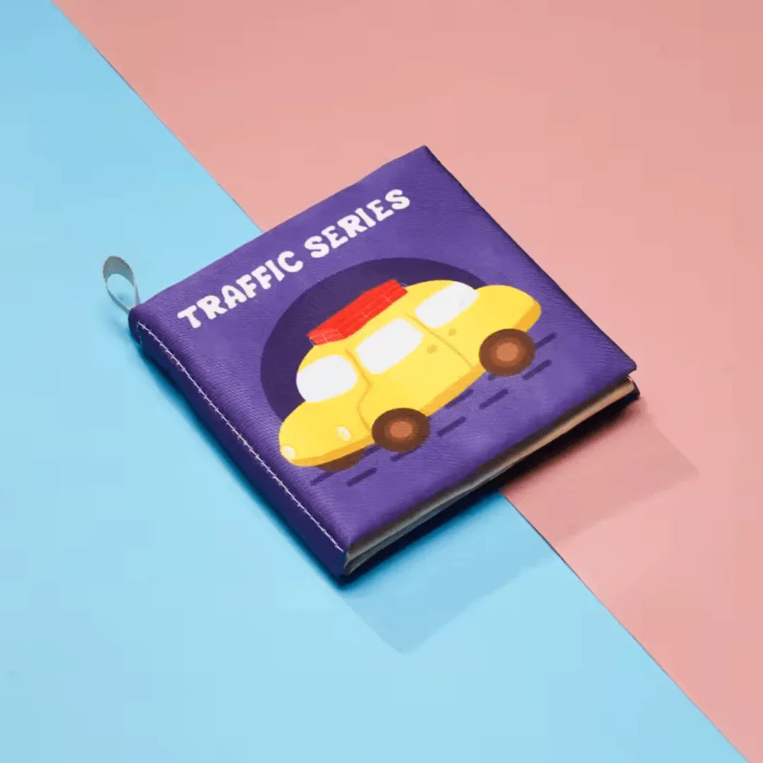 PlayfulPages– Książeczka z grzechotkami dla dzieci w wieku 0+ – stymuluje rozwój sensoryczny