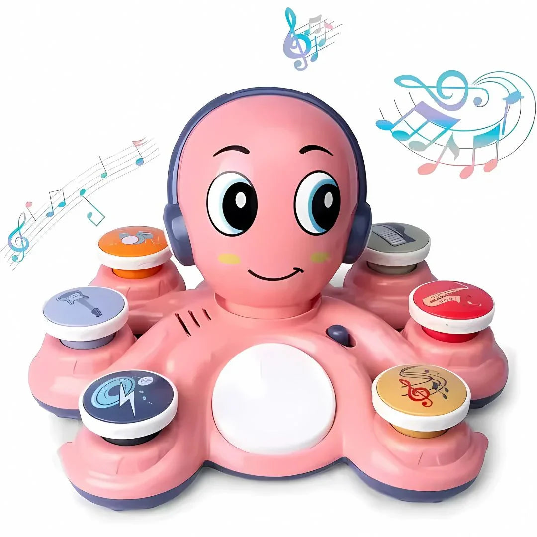 Melody Octo – muzyczna zabawka-ośmiornica dla niemowląt | Zdolności sensoryczne i motoryczne