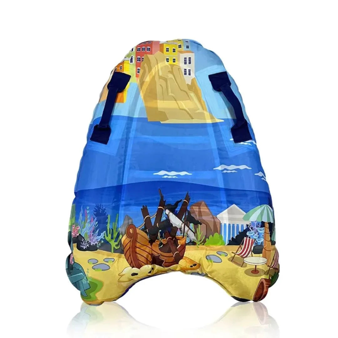 Wavey– nadmuchiwana deska bodyboard dla dzieci w wieku 5+ lat | Bezpieczna zabawa na plaży