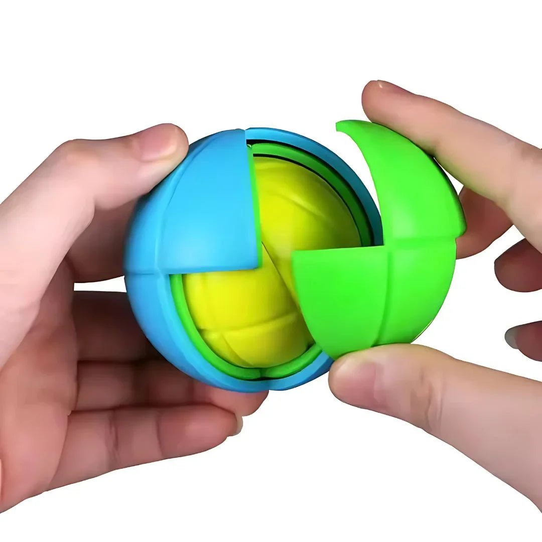 PuzzleBall – kolorowa łamigłówka 3D dla dzieci w wieku 6+ lat – wzmacnia logiczne myślenie i rozwija precyzję ruchów