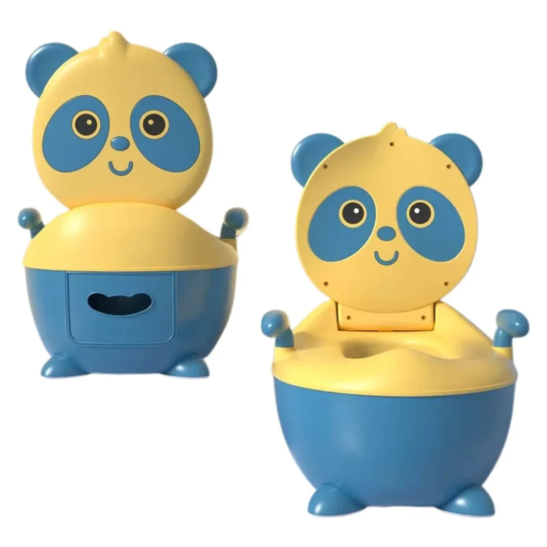 PandaLoo | Uroczy nocnik dla malucha z miękkim siedziskiem z PVC
