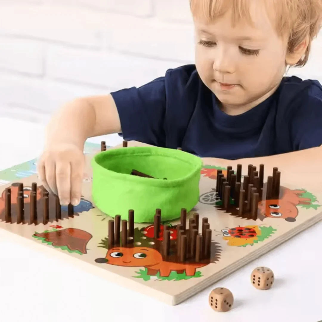 MathMinds – Drewniana gra matematyczna dla dzieci w wieku 3+ lat – rozwija umiejętności liczenia