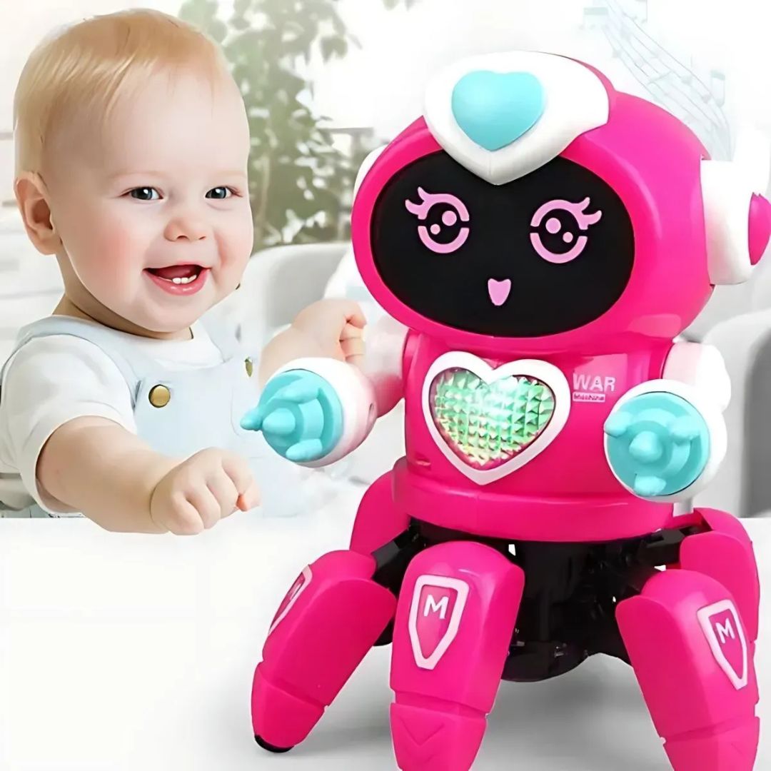 BoogieBot – tańczący robot dla dzieci w wieku 3+ lat – stymuluje ruch, rytm i interaktywną zabawę