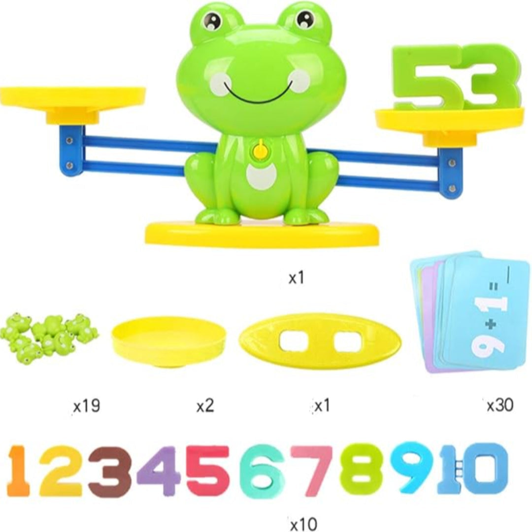 NumberHop – interaktywna waga matematyczna w kształcie żaby