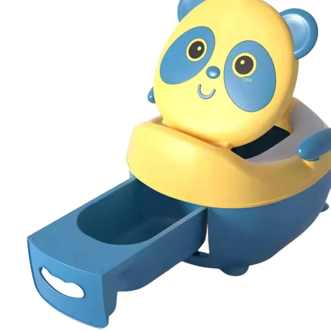 PandaLoo | Uroczy nocnik dla malucha z miękkim siedziskiem z PVC