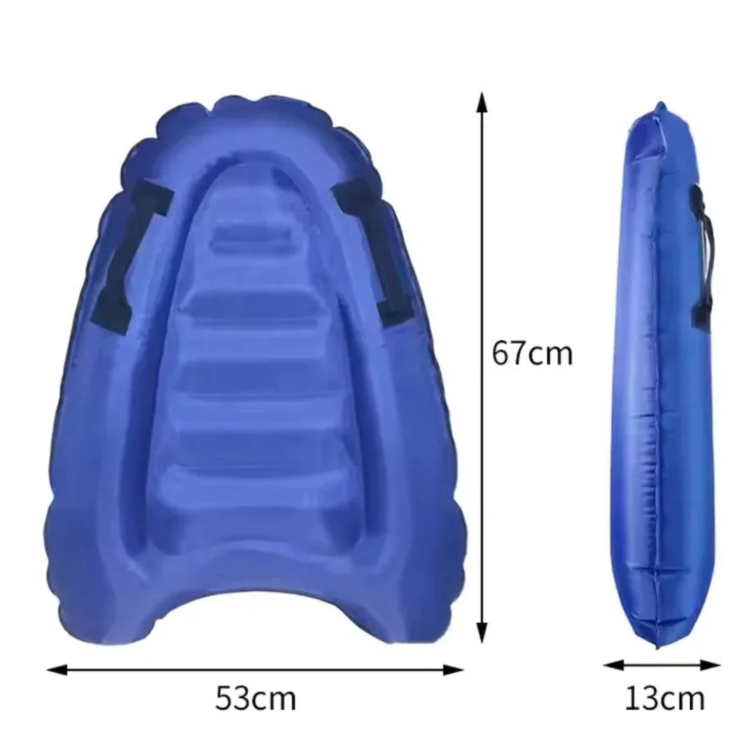 Wavey– nadmuchiwana deska bodyboard dla dzieci w wieku 5+ lat | Bezpieczna zabawa na plaży