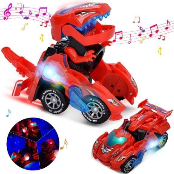 DinoBot – transformuje się z samochodu w dinozaura