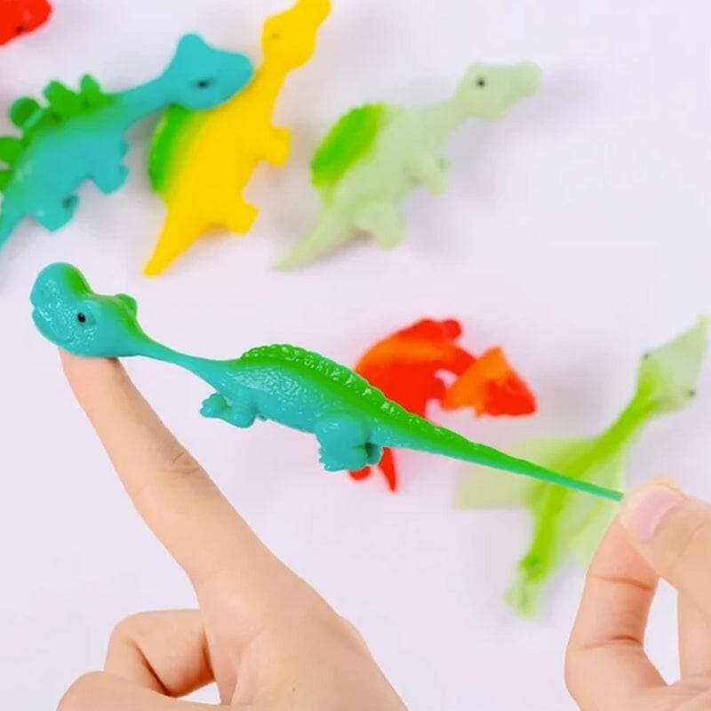 DinoLaunch – Zrównoważone figurki dinozaurów