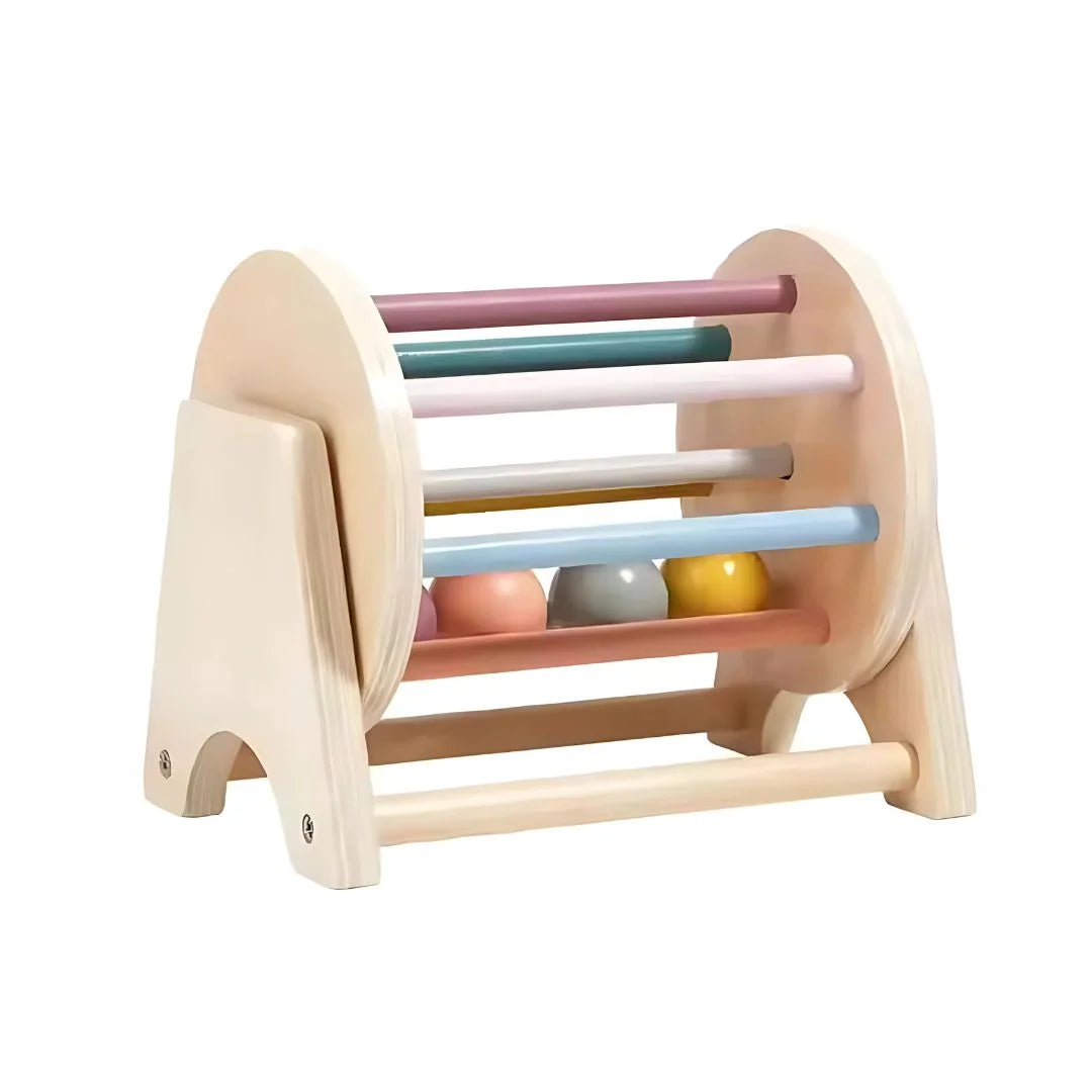 Bellzy – grzechotka Montessori Babybel dla niemowląt od 5. miesiąca życia