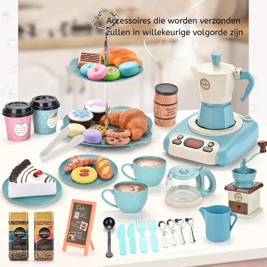 Drewniana kawiarnia i piekarnia BrewBakers – zabawa w baristę – wiek 3+