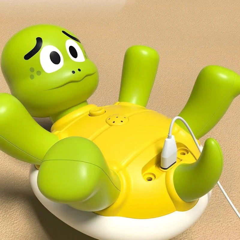 Fontanna do kąpieli SprayShell Spinning Turtle z rozpylaczem wody – dla dzieci w wieku 1,5 lat i starszych