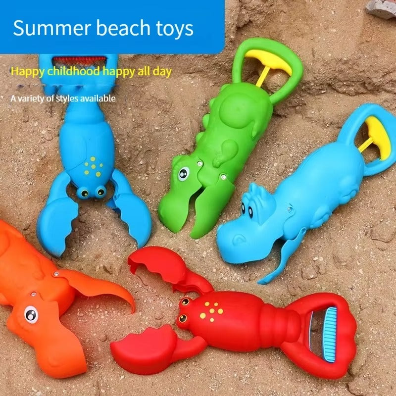GrabbaClaw – zabawna zabawka w kształcie kraba do zabawy na plaży – dla dzieci w wieku 3+