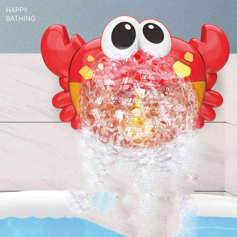 Bubble Crab Friends - Muzyczna zabawka do kąpieli z bąbelkami - Krab z bąbelkami - Wiek 2+