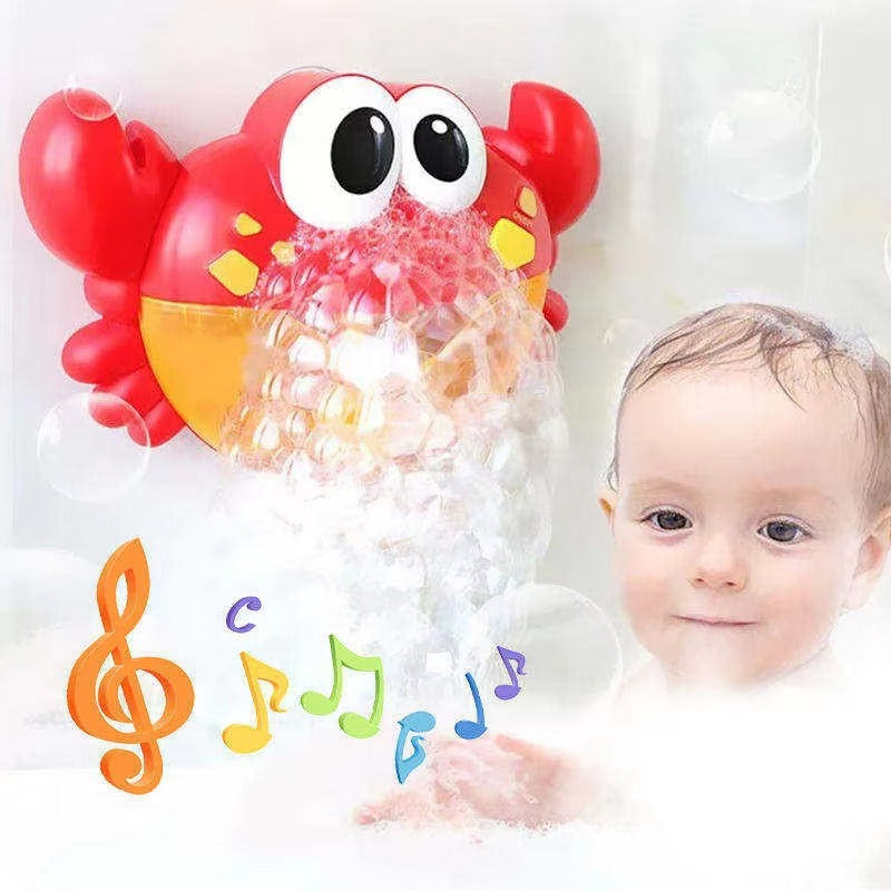 Bubble Crab Friends - Muzyczna zabawka do kąpieli z bąbelkami - Krab z bąbelkami - Wiek 2+