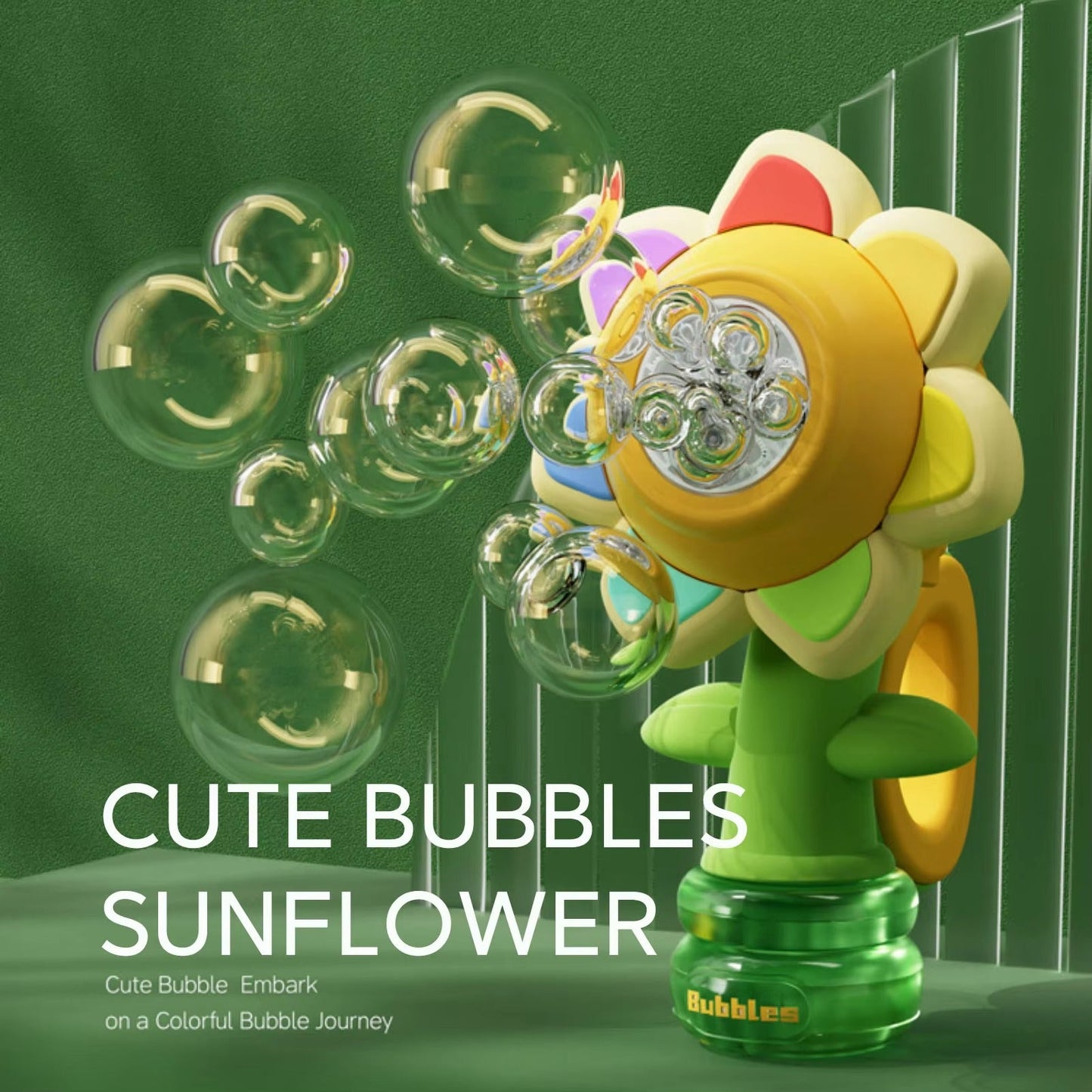 BloomBubbles Magiczna Maszyna do Baniek Mydlanych – Zabawa na świeżym powietrzu – Wiek 3+