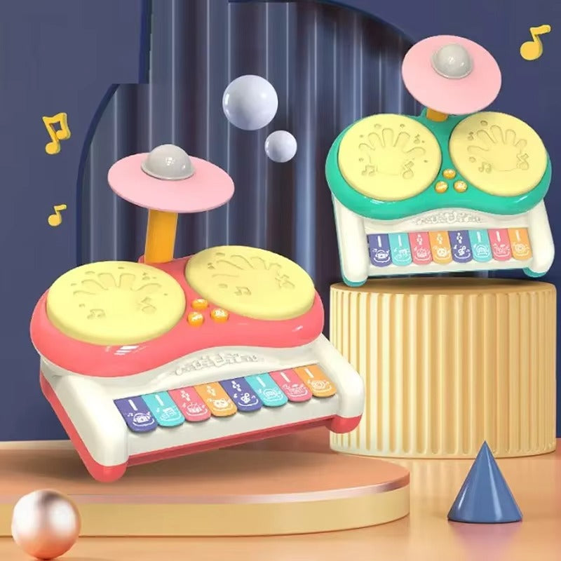 PoppyDots – muzyczna gra z bębnami i pianinem dla niemowląt od 6. miesiąca życia