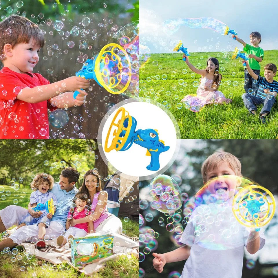 Dino Bubble - zabawka-pistolet-maszyna-dinozaur