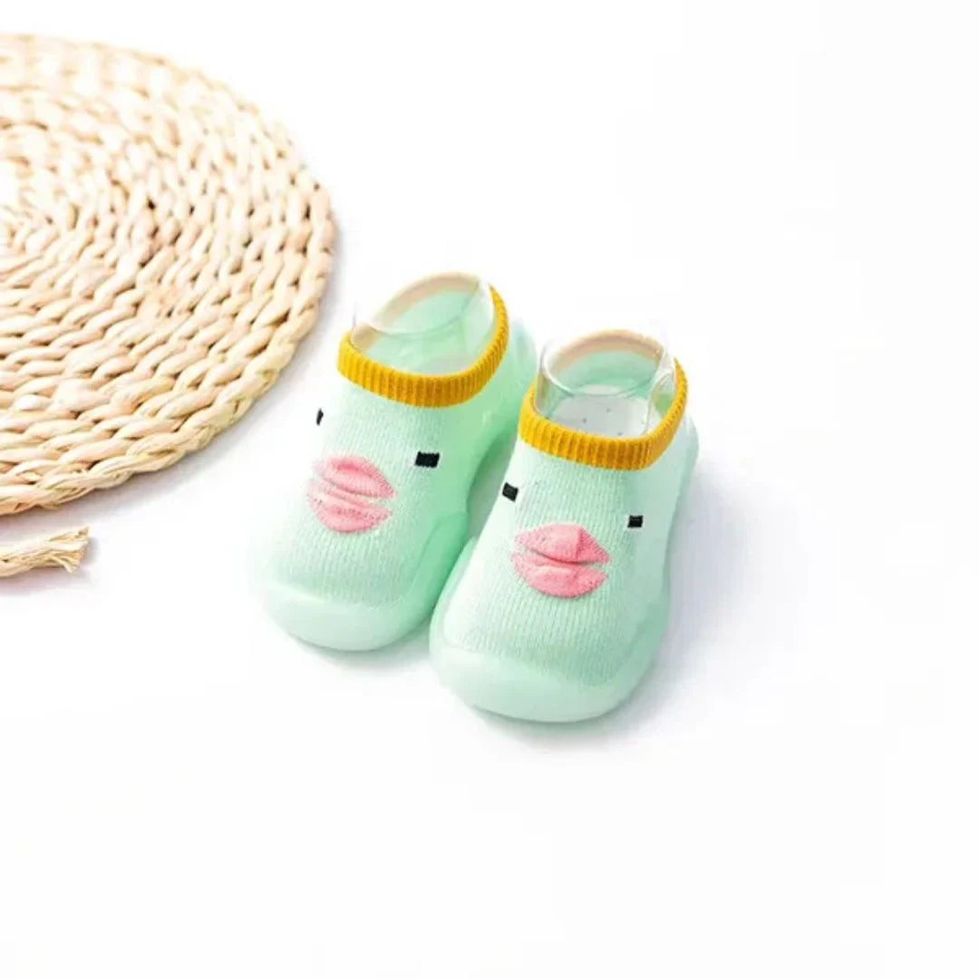 TinySteps – skarpetki wsuwane dla niemowląt od 6 miesięcy – miękkie, antypoślizgowe i komfortowe