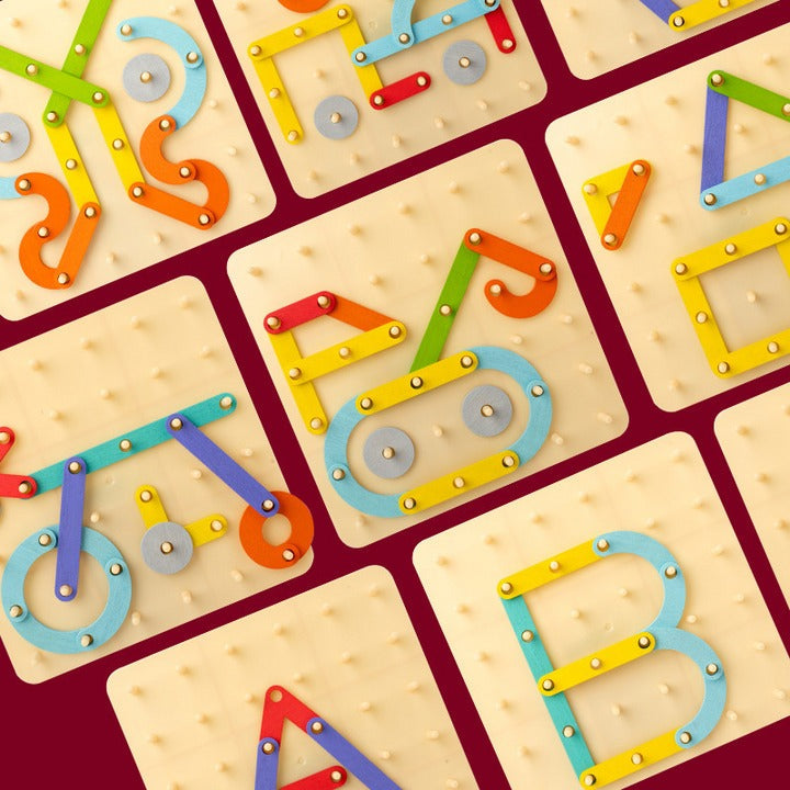 Puzzle Board - plansza do gry w puzzle Montessori
