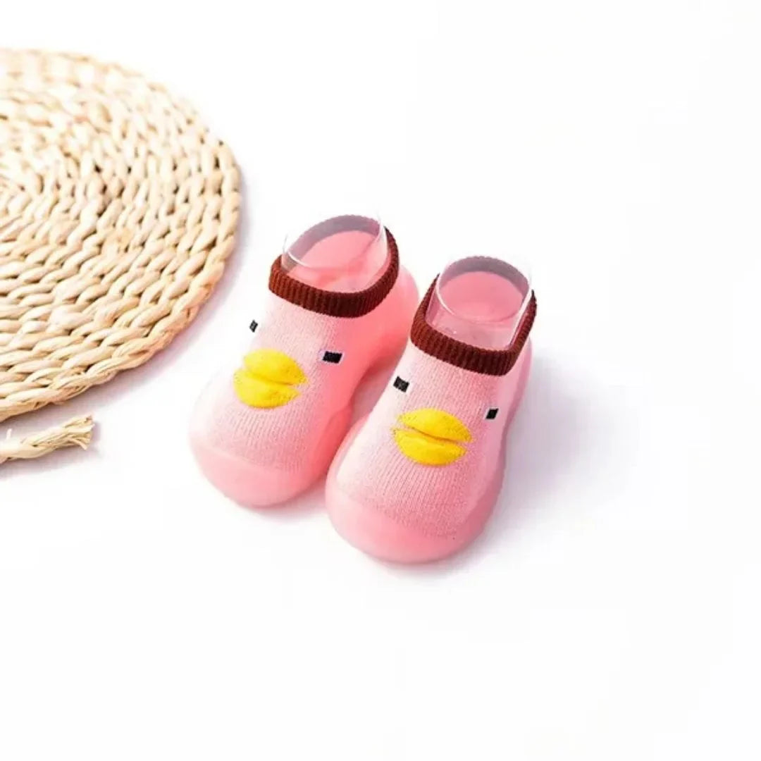 TinySteps – skarpetki wsuwane dla niemowląt od 6 miesięcy – miękkie, antypoślizgowe i komfortowe