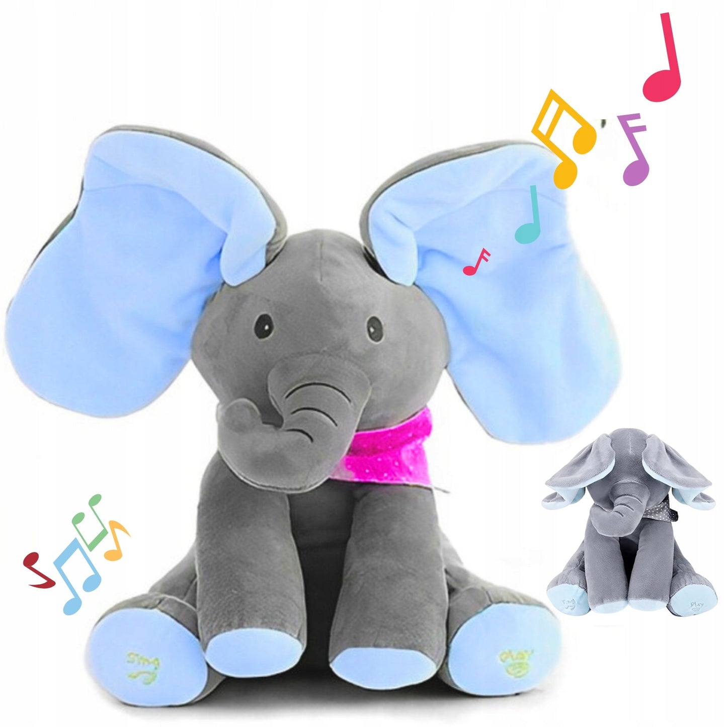ElephantBuddy - Mały słoń do zabawy w chowanego