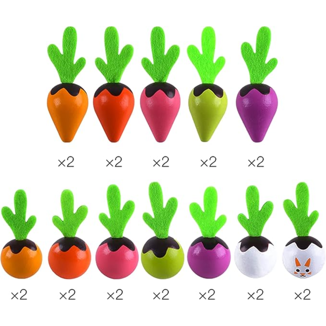 GrowGarden – zestaw do zabawy z warzywami Montessori