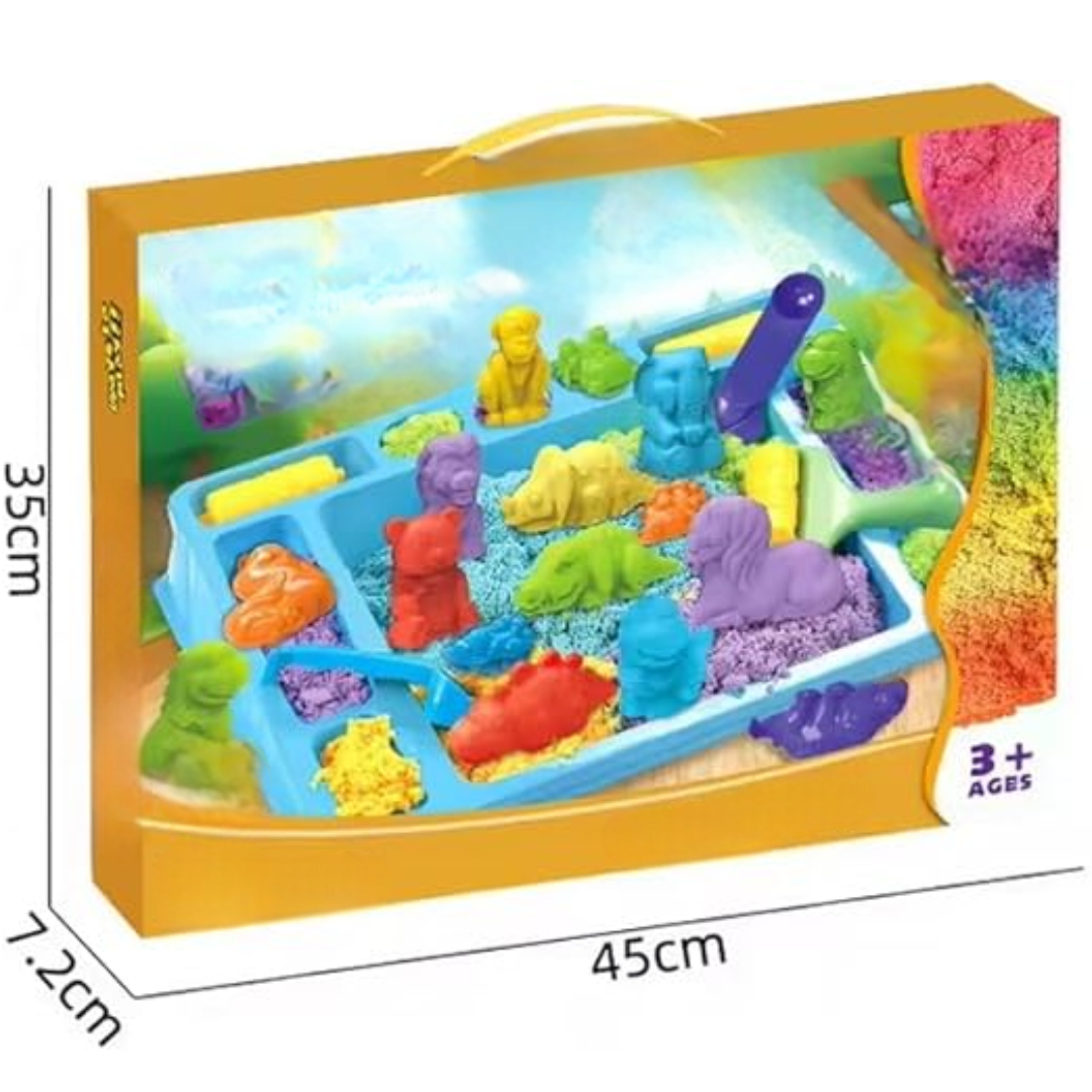 SandSculpt – zestaw do tworzenia kinetycznego (dla dzieci od 3 lat)