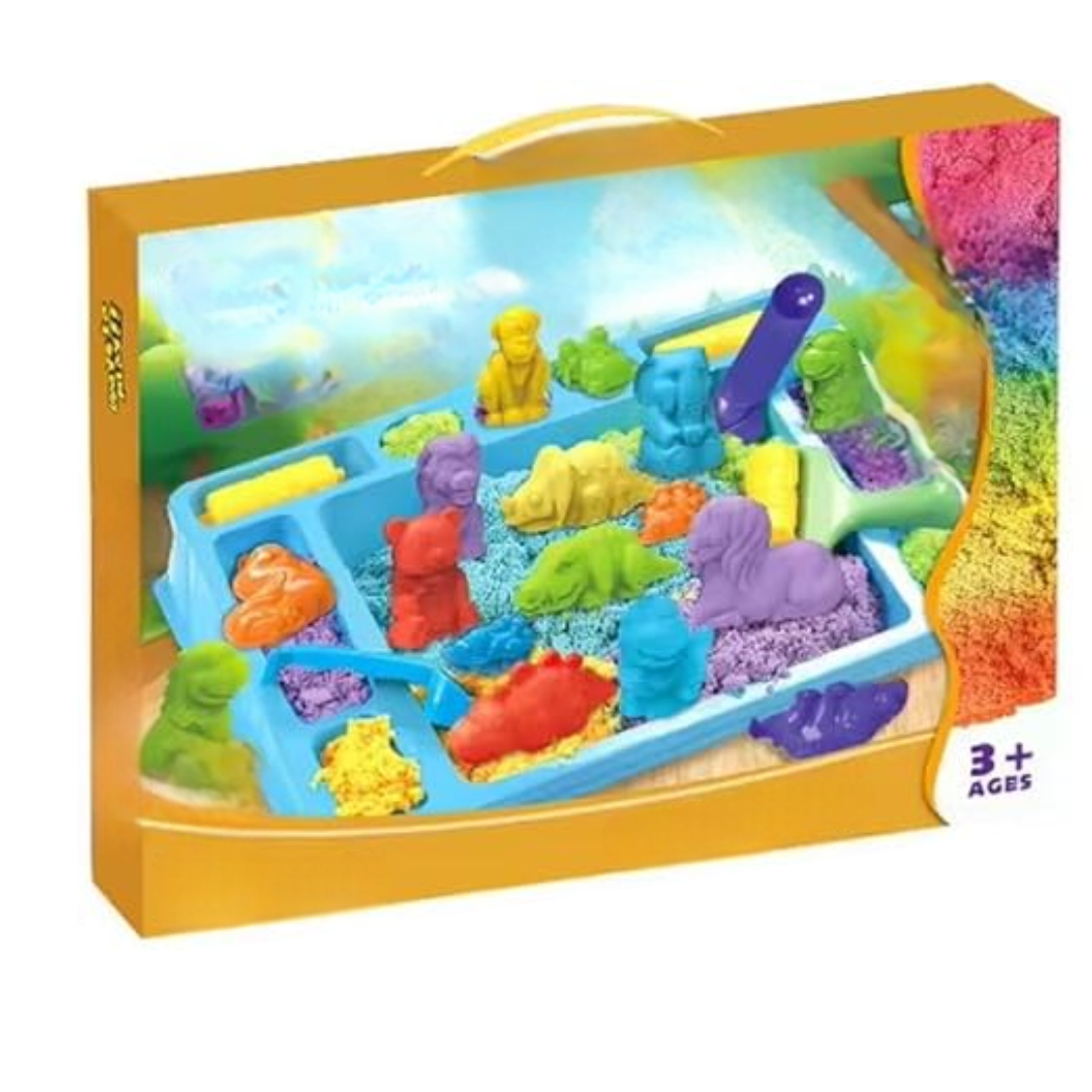 SandSculpt – zestaw do tworzenia kinetycznego (dla dzieci od 3 lat)