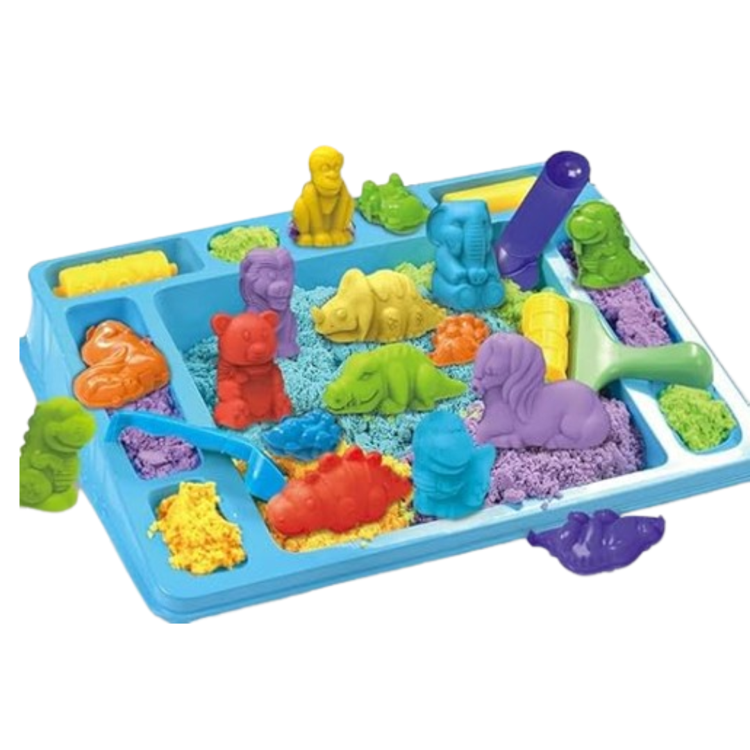 SandSculpt – zestaw do tworzenia kinetycznego (dla dzieci od 3 lat)